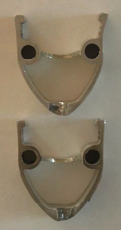 cutted piece of the rim